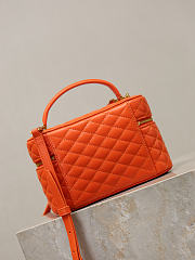 SAINT LAURENT Gaby Vanity mini quilted leather shoulder bag 18x11x6.5cm - 2