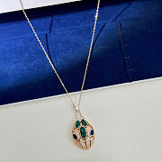 Bvlgari Serpenti Seduttori 18K rose gold pendant necklace - 3