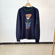 Polo Ralph Lauren Polo Bear wool blend sweater navy blue - 1