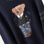 Polo Ralph Lauren Polo Bear wool blend sweater navy blue - 6