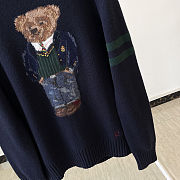 Polo Ralph Lauren Polo Bear wool blend sweater navy blue - 4