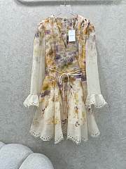 Zimmermann Memento Embroidered Mini Dress - 1