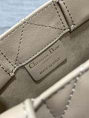  Dior Macrocannage Book Tote in powder beige 21.5 x 13 x 7.5 cm  - 4