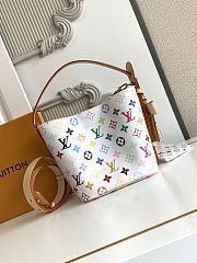 Louis Vuitton x Takashi Murakami All In BB handbag in white multicolour monogram 16x18x12 cm - 2
