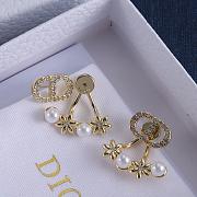 Dior Petit CD Daisy Earrings - 5