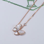 Van Cleef & Arpels necklace with a white butterfly pendant - 3