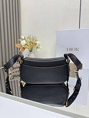 Christian Dior Streetchic bag in black leather 24×12.5×5cm - 2