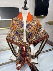 Hermes multicolored scarves 140x140 cm - 6