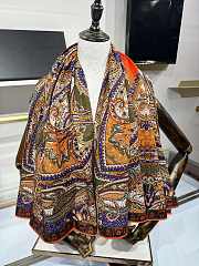 Hermes multicolored scarves 140x140 cm - 4