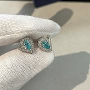 Chaumet pear-shaped earrings with blue gemstones - 6