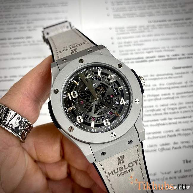 Hublot Automatic Men's Watch with Open-Dial Mechanism, 42mm - 1