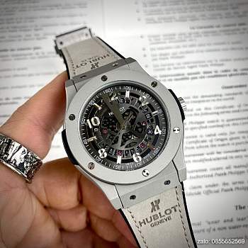 Hublot Automatic Men's Watch with Open-Dial Mechanism, 42mm