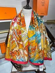 Hermes La Vallee de Cristal scarf 140x140 cm - 3