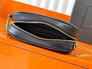 Saint Laurent Lou Quilted Leather in Caviar leather bag with gold hardware 18×10×5cm - 5