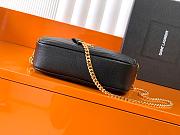Saint Laurent Lou Quilted Leather in Caviar leather bag with gold hardware 18×10×5cm - 2