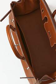 Hermes Birkin 25 Gold Togo with silver Hardware - 2