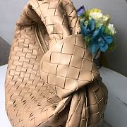 Bottega Veneta Jodie bag in beige intrecciato-woven lambskin leather 40x48x16 cm - 6