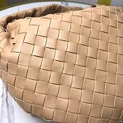 Bottega Veneta Jodie bag in beige intrecciato-woven lambskin leather 40x48x16 cm - 4