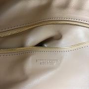 Bottega Veneta Jodie bag in beige intrecciato-woven lambskin leather 40x48x16 cm - 2