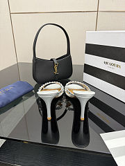 Aquazzura Tequila sandals in white heel 7.5 cm - 4