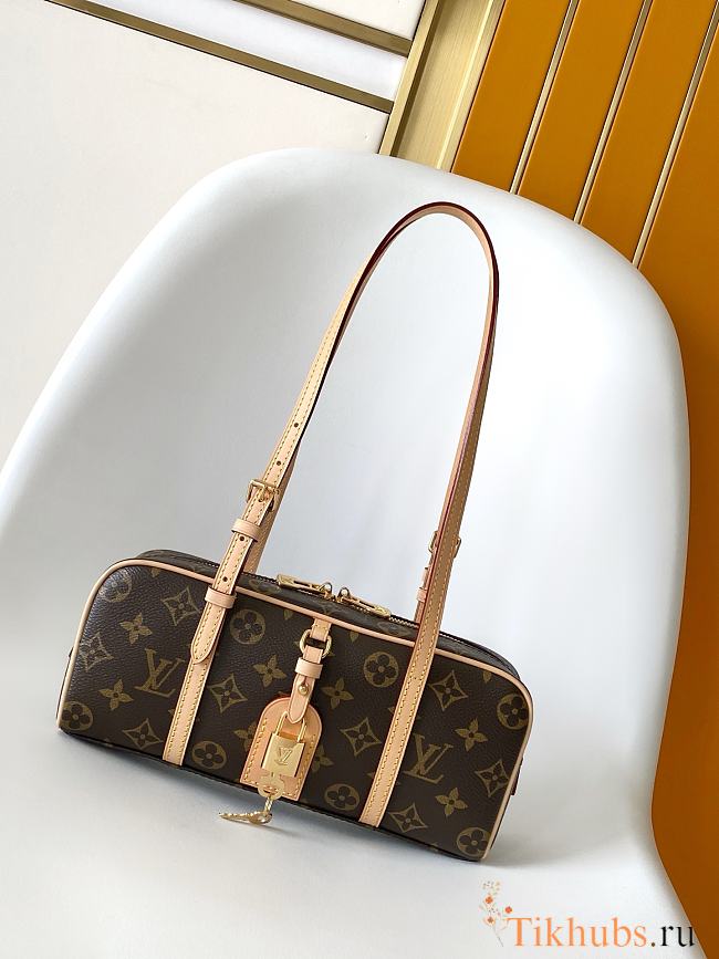 Louis Vuitton LV Hang On M47031 Women's Shoulder Bag in Brown 26 × 11.5 × 6.5 cm - 1
