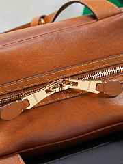 Miu Miu Logo Top-handle Bag in Aged Calfskin 28X15X13 cm - 6