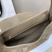 Celine Polly bag in beige supple calfskin leather 13 X 7 X 4 cm - 2