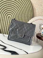 Chanel Classic Flap bag in a mini size and lambskin leather 26*11*23cm - 1