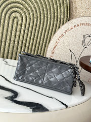 Chanel Classic Flap bag in a mini size and lambskin leather 26*11*23cm - 3