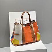 Hermès Toile canvas Garden Party tote bag size 30 - 5