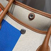 Hermès Toile canvas Garden Party tote bag size 30 - 3