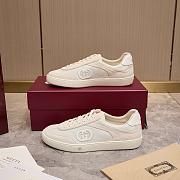 Gucci sneakers in white suede and mesh - 4
