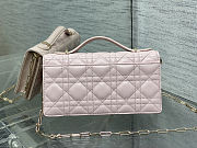  Dior My Dior Mini Bag in Rose Soupir Cannage lambskin size 21 cm - 2