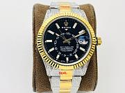 Rolex Sky-Dweller 42mm 326933 Black Dial Two-Tone Diamond watch - 1