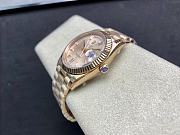 Rolex Day-Date 40 Champagne Dial Diamond watch - 5