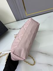 Prada Re-Edition 1995 Chaîne medium tote bag in light pink 25x24x5cm - 5