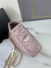 Prada Re-Edition 1995 Chaîne medium tote bag in light pink 25x24x5cm - 3