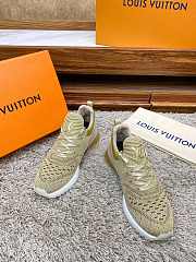 Louis Vuitton V.N.R. (Vuitton New Runner) sneakers in a metallic gold - 2