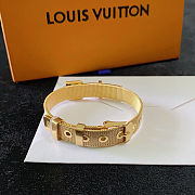 Louis Vuitton mesh bracelet with a belt buckle closure - 2
