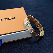 Louis Vuitton mesh bracelet with a belt buckle closure - 4