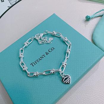 Tiffany & Co. sterling silver link bracelet 