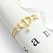 Dior Petit CD Circle bracelet in gold-finish - 5