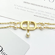 Dior Petit CD Circle bracelet in gold-finish - 4