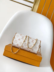 Louis Vuitton Pochette Camille bag in the Monogram Dune coated canvas 11x6x20.5 cm - 6