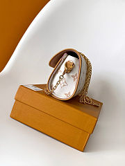 Louis Vuitton Pochette Camille bag in the Monogram Dune coated canvas 11x6x20.5 cm - 5