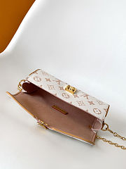 Louis Vuitton Pochette Camille bag in the Monogram Dune coated canvas 11x6x20.5 cm - 4
