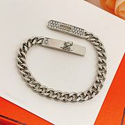 Hermès Kelly Gourmette bracelet  - 6
