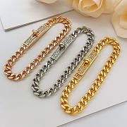 Hermès Kelly Gourmette bracelet  - 2