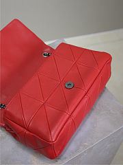 Saint Laurent Jamie bag in red lambskin leather 25x15x7.5 cm - 2
