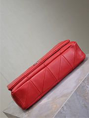 Saint Laurent Jamie bag in red lambskin leather 25x15x7.5 cm - 4